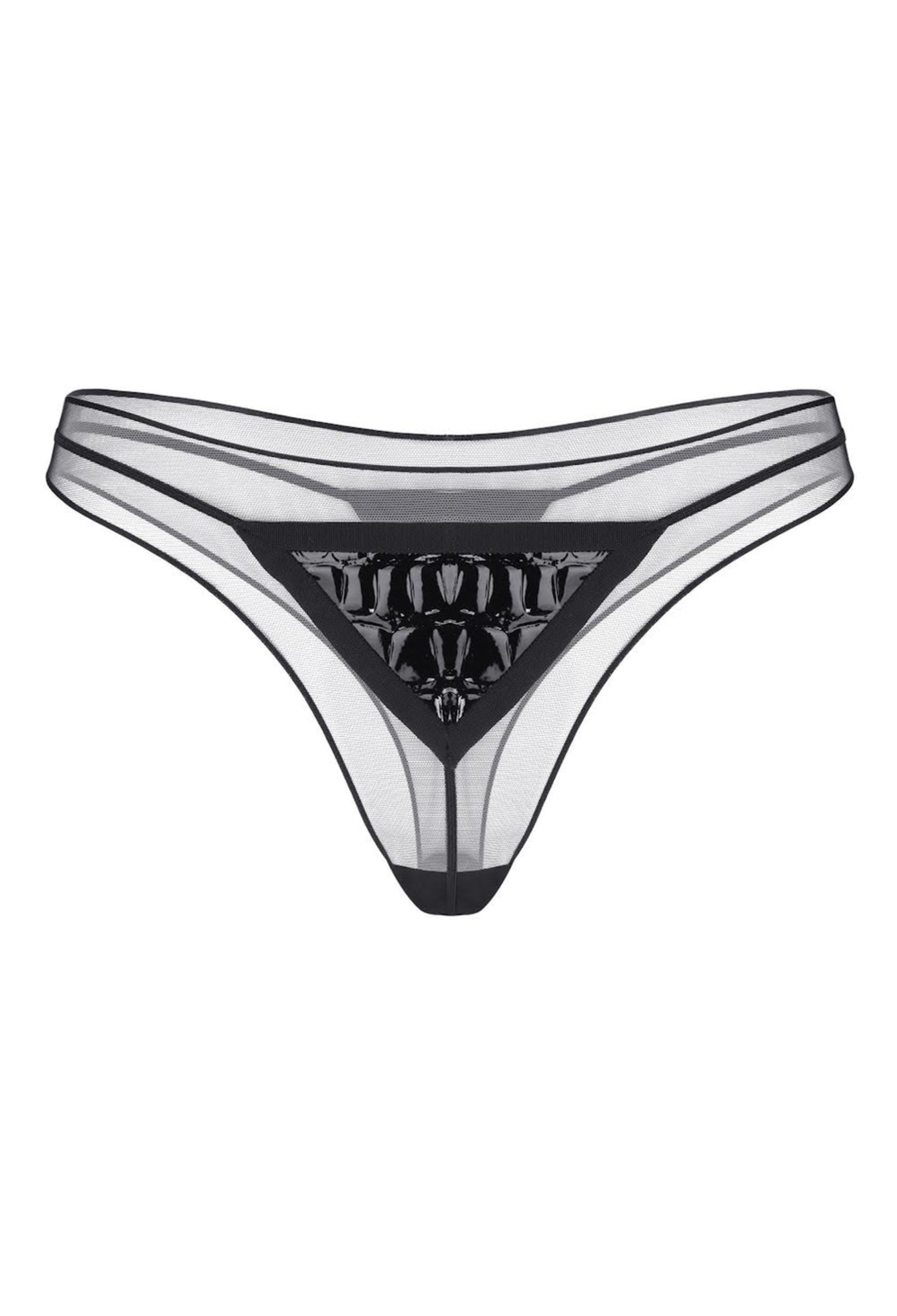 Panties With Lacquered Details