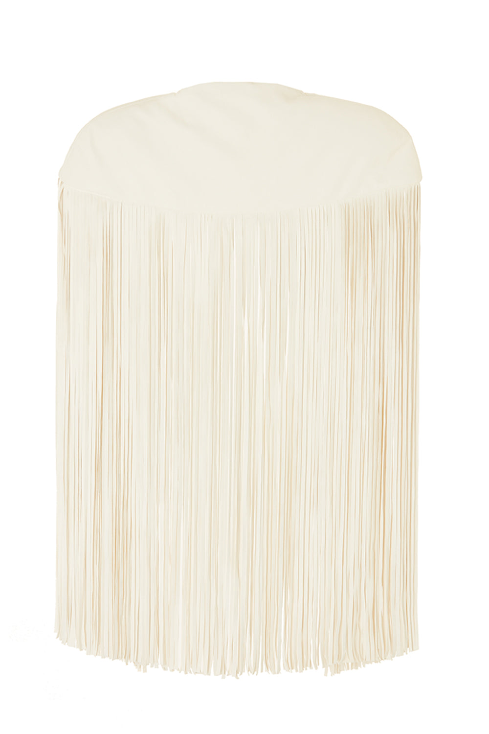 Element White Fringe Bolero